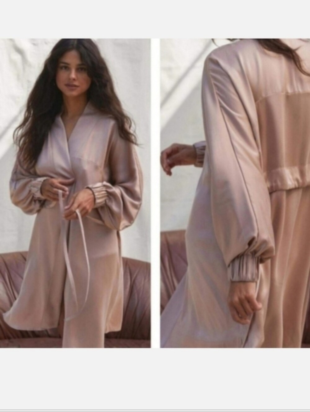 LUNYA WASHABLE SILK ROBE